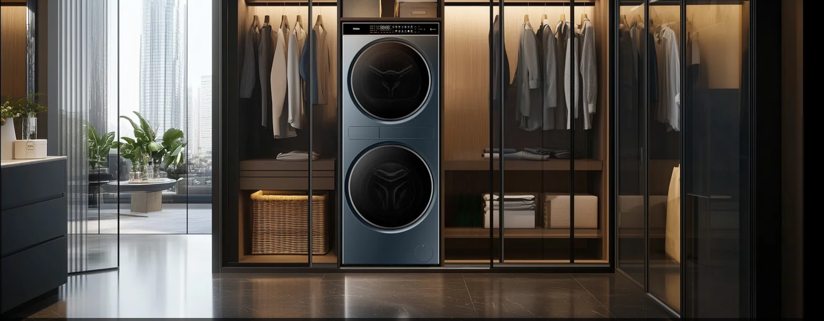 NOUVEAU LAVAGE ET SÉCHAGE COMBINÉ HAIER