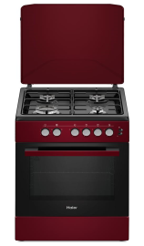 CUISINIERE HAIER  HCR2040EGR 60X60 4 FEUX ROUGE