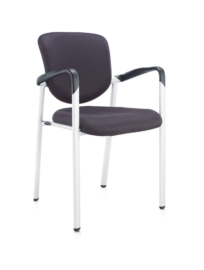 CHAISE VISITEUR BUREAU EN TISSU D 9016-2