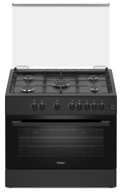 CUISINIERE HAIER  HCR6050EGB 90X60 5 FEUX NOIR