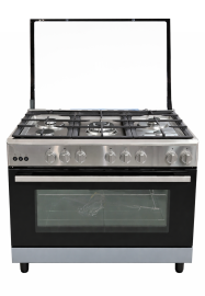 CUISINIERE HAIER HRG9500BGKSS SILVER 90CM