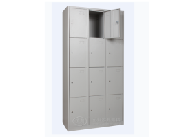VESTIAIRE METALLIQUE A 12 CASIERS  DNG-12