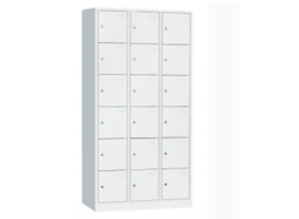 VESTIAIRE METALLIQUE A 18 CASIERS DNG-18